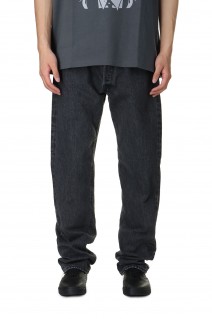 DENIM 5P PANTS T-L S-WASH / BLACK