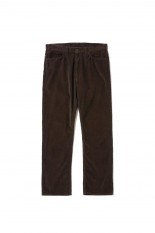 COURDUROY 5P PANTS / BROWN