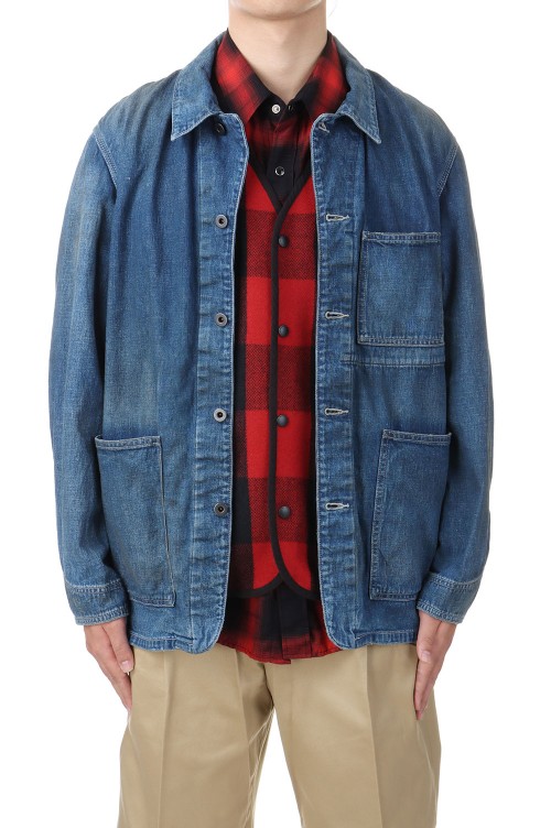 minedenim G.Nep Denim Liner Coverall JKT