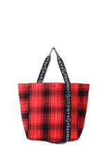 RAMIDUS BOX TOTE BAG (L) / RED (B008087)