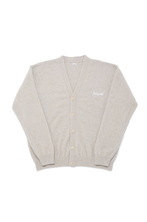 RACCOON KNIT CARDIGAN / BEIGE (SQ-24AW-KN-02) | セレクト