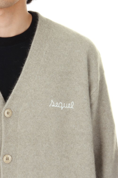 RACCOON KNIT CARDIGAN / BEIGE (SQ-24AW-KN-02) | セレクト