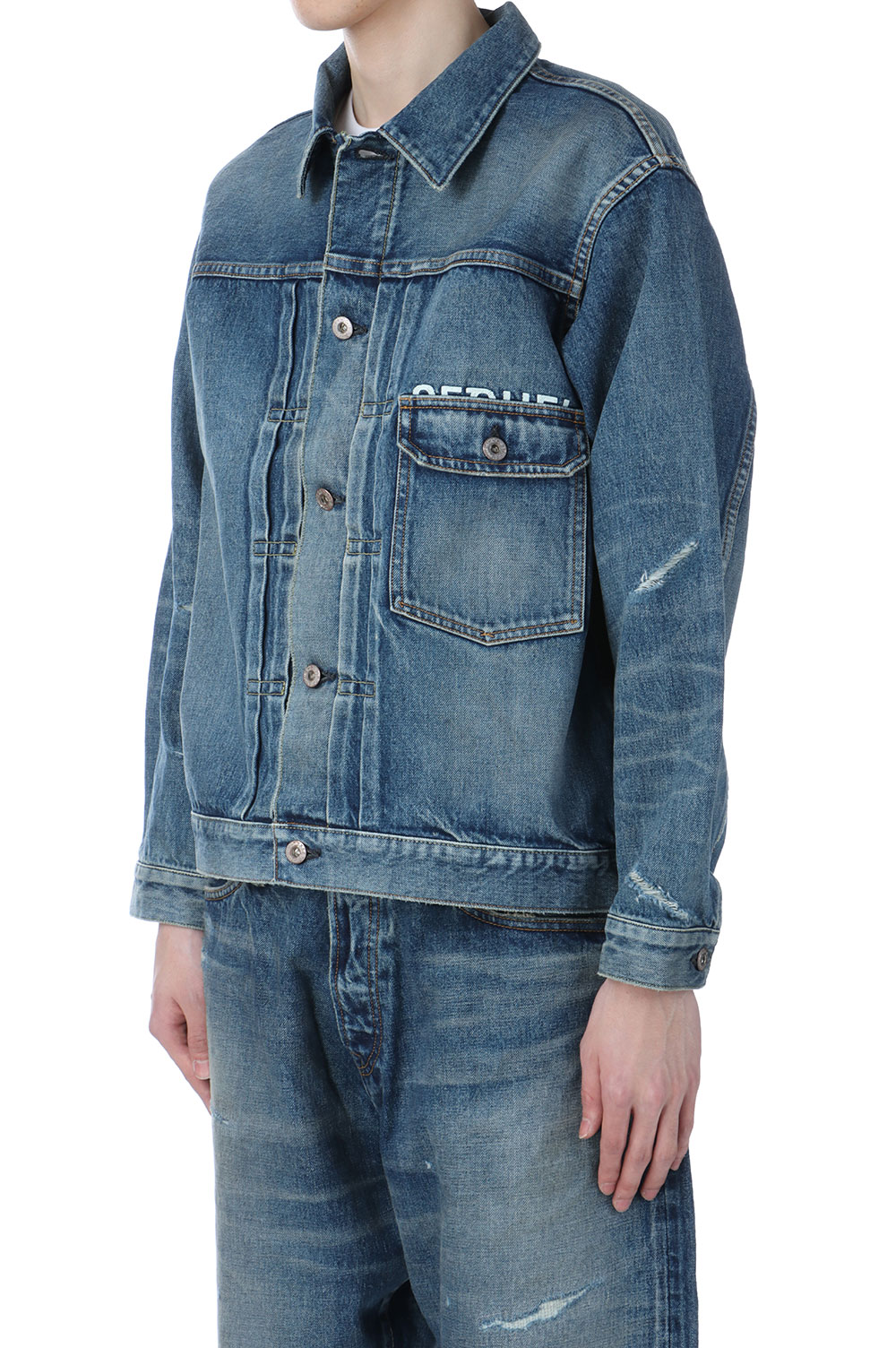 SEQUEL SQ-22AW-JK-10 DENIM JACKET L