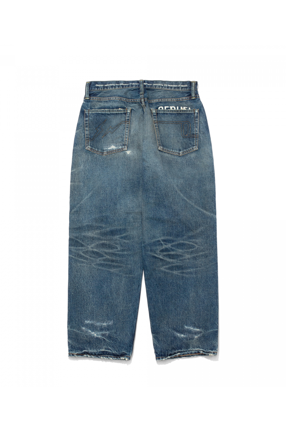 DAMAGE DENIM PANTS / INDIGO (SQ-24AW-PT-09) | セレクト