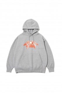 SWEAT HOODED FREEDOM WASH / HEATHER