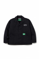 ジャケット・アウター SUPER FINE TROPICAL WOOL ZIP BLOUSON 5 SUPER FINE TROPICAL WOOL ZIP BLOUSON - BLACK (A25SB03MT