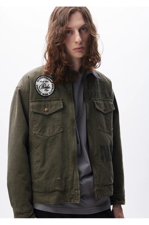 ジャケット・アウター TOKYOHEMPCONNECTION - HEMP WORK JACKET NEIGHBORHOOD JACKETS NH X DICKIES . ZIP WORK JACKET