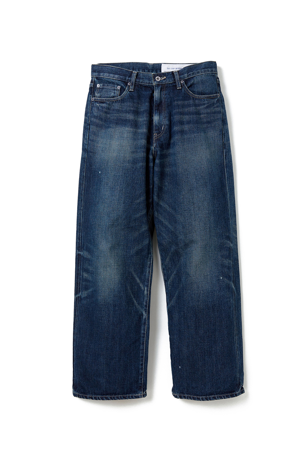 [SIGNATURE] Washed Dart Wide Denim Pants /追跡付 SIGNATURE] Washed Dart Wide Denim Pants /追跡付 (SIGNATURE