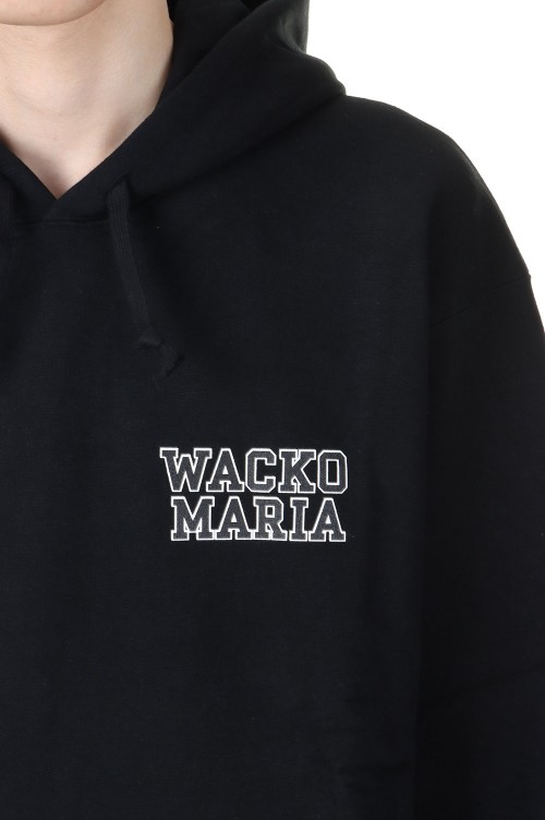HEAVY WEIGHT PULLOVER HOODED SWEAT SHIRT ( TYPE-2 ) / BLACK (24FW