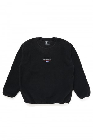 SAILOR C/N FLEECE  / BLACK (CLG-CS 024-009)