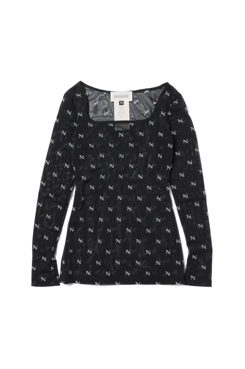 トップス HAENGNAE KISHIMEN LOGO TOP / Black KISHIMEN LOGO TOP-BLACK(122401060509-1) | セレクトショップ