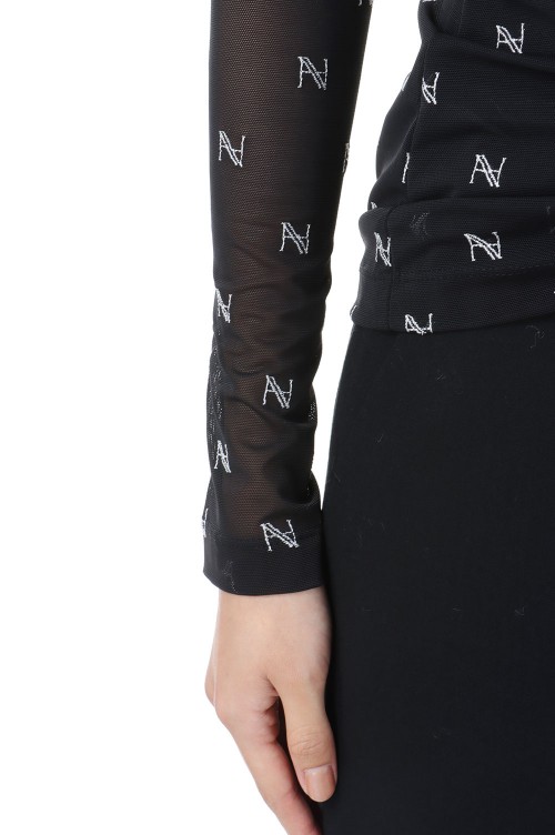 トップス HAENGNAE KISHIMEN LOGO TOP / Black KISHIMEN LOGO TOP-BLACK(122401060509-1) | セレクトショップ