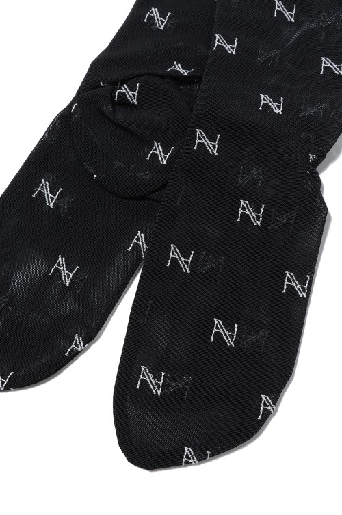 小物 HAENGNAE KISHIMEN LOGO SOCKS / Black HAENGNAE KISHIMEN LOGO SOCKS / Black