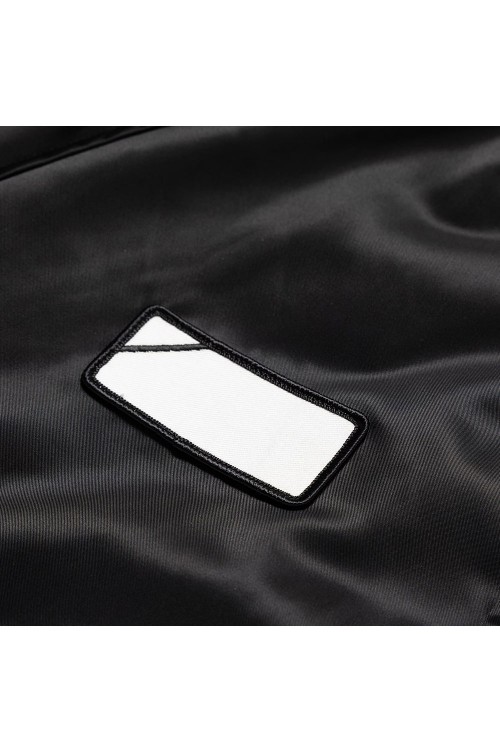 TEAM / JACKET / NYLON. TWILL / BLACK (242TQDT-JKM05