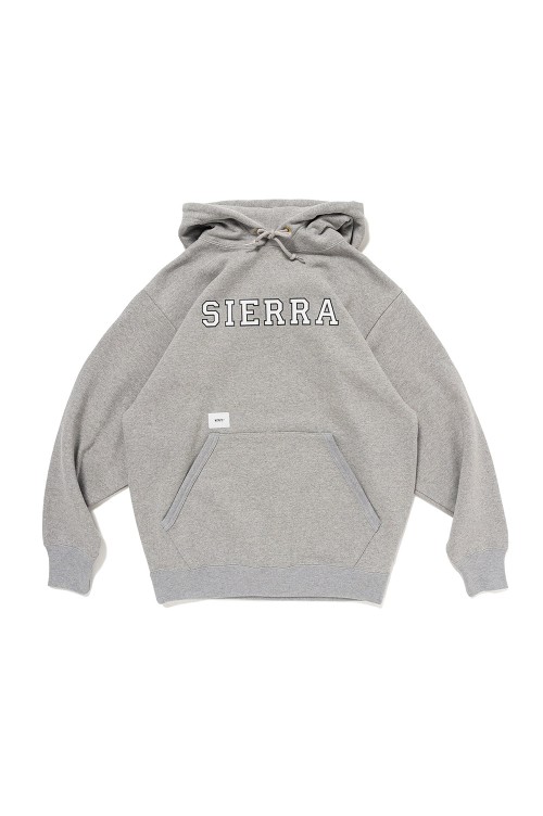 WTAPS ACADEMY SWEATER COTTON ASH GRAY 安L