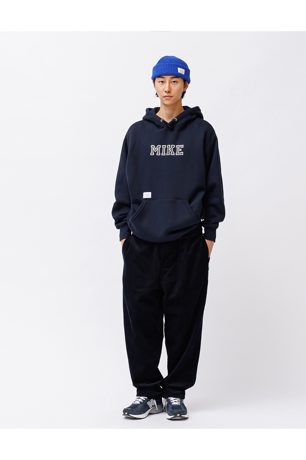 ACADEMY / HOODY / COTTON / NAVY (242ATDT-CSM19) | セレクト