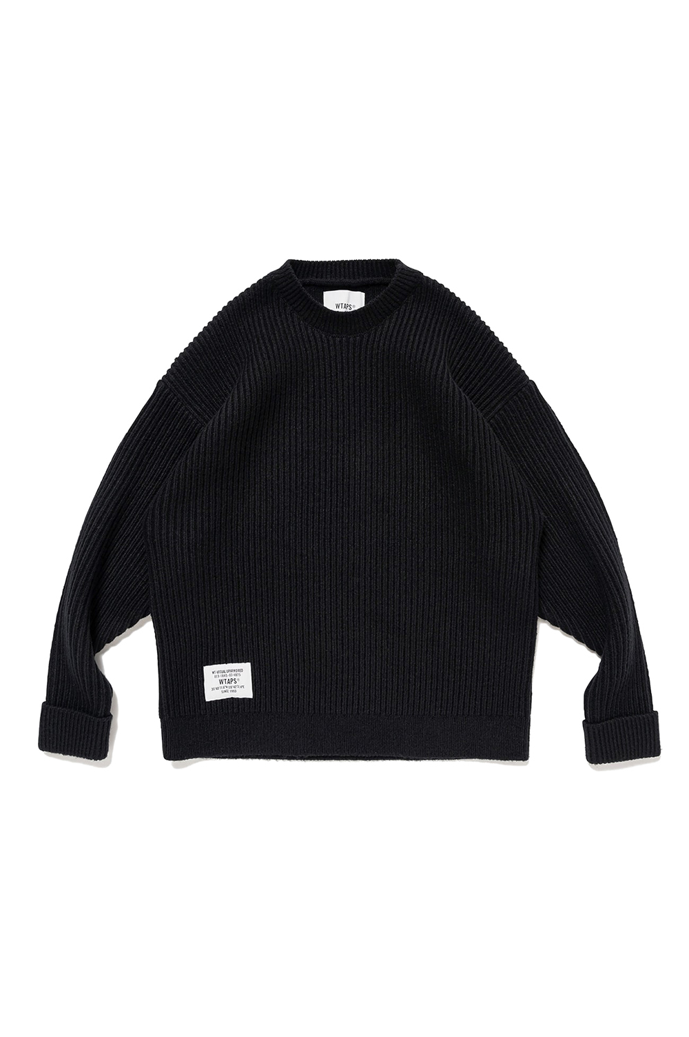 DECK / SWEATER / POLY / BLACK (242MADT-KNM06) | セレクトショップ｜DeepInsideinc.com  Store