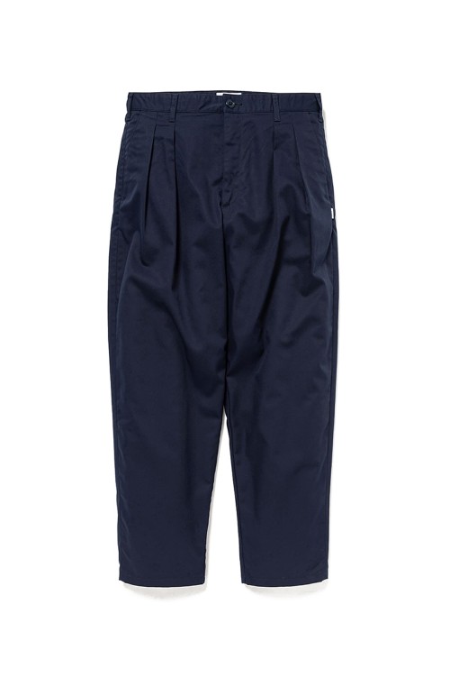 TRDT1803 / TROUSERS / CTPL. TWILL / NAVY (242WVDT-PTM05 
