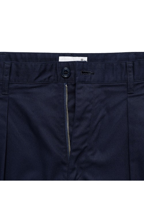 TRDT1803 / TROUSERS / CTPL. TWILL / NAVY (242WVDT-PTM05 