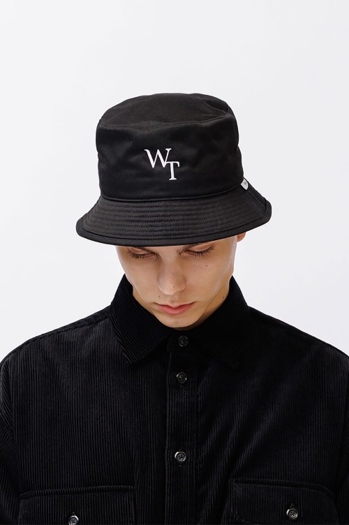 BUCKET 01 / HAT / CTPL. TWILL / BLACK (242HCDT-HT06) |  セレクトショップ｜DeepInsideinc.com Store