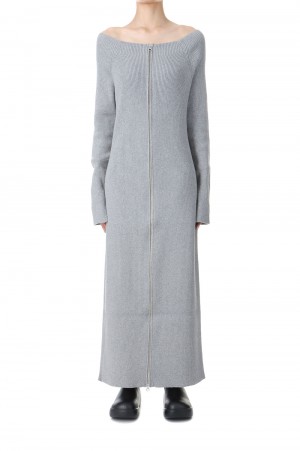 MANY WAY OFF SHOULDER DRESS -GRAY (112420530260)