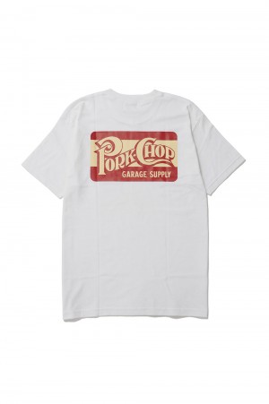 【PORKCHOP GARAGE SUPPLY】SQUARE LOGO TEE