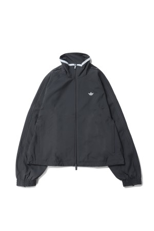 ADILENIUM WOVEN TRACK TOP ZIP - GREY FIVE (JY8879