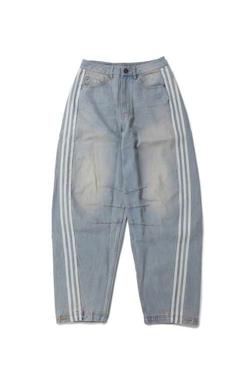 ADILENIUM DENIM BANANA PANTS - LIGHT BLUE DIRTY WASH (JX9212 ADILENIUM DENIM BANANA PANTS - LIGHT BLUE DIRTY WASH (JX9212