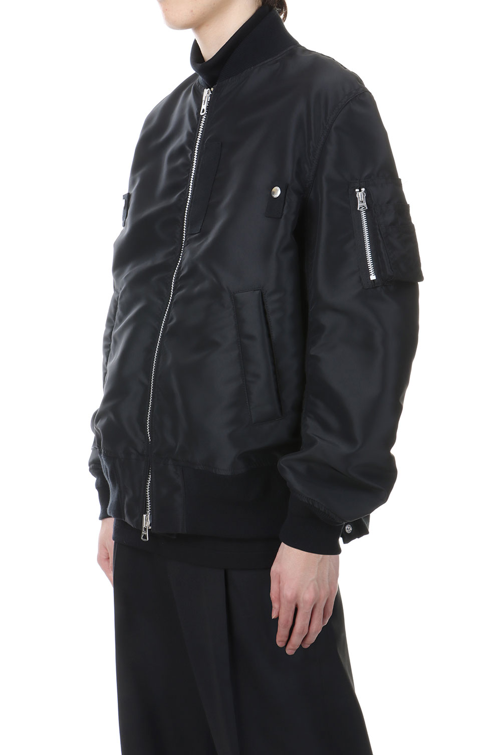 け*ー様 サカイ SCM-201 フライトジャケット グレー