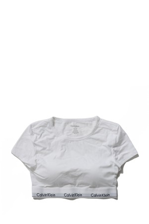 T-SHIRT BRALETTE - WHITE (QF7213AD)