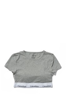 T-SHIRT BRALETTE - WHITE (QF7213AD)