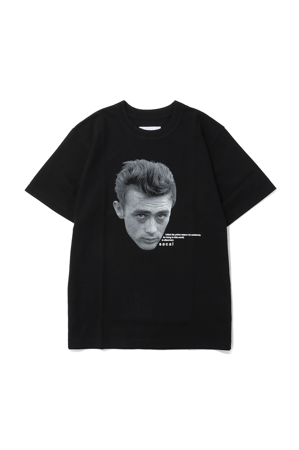 sacai: Black James Dean Long Sleeve T-shirt | SSENSE