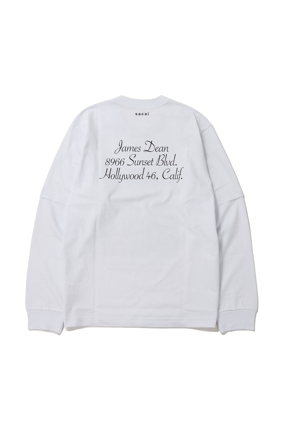 James Dean L/S T-shirt - WHITE 101 (25-0921S) | セレクト