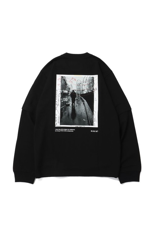 4 新品 25ss sacai James Dean L/S T-shirt サカイ - sacai | James Dean L/S T-shirt-White-1の通販