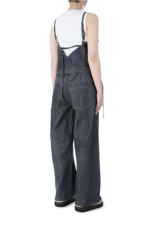 国内より1WEEK【sacai】Denim Mix Jumpsuit Denim Mix Jumpsuit | sacai Official Store サカイ オフィシャル