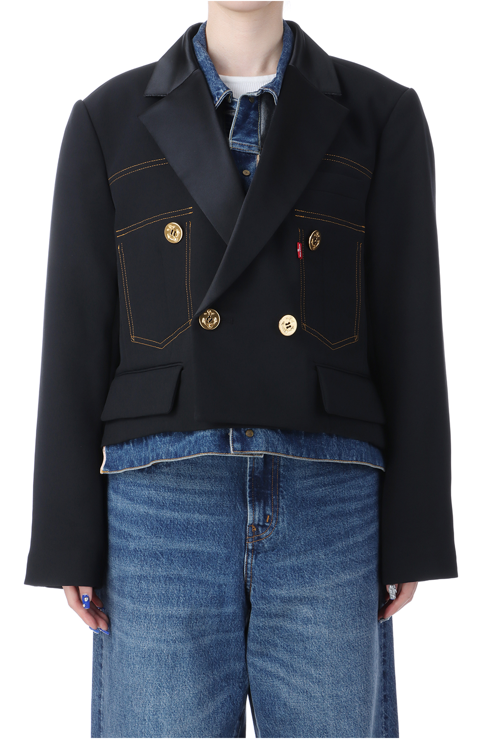 最安値denim x Matelasse Twill Jacketサイズ3 最安値denim x Matelasse Twill Jacketサイズ3