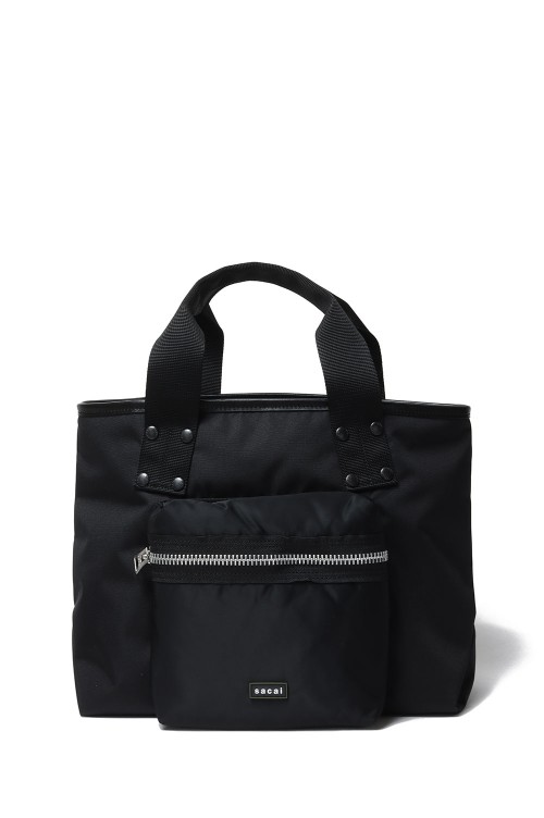 Pocket Tote Bag Medium - BLACK 001 (25-0935S) | セレクト