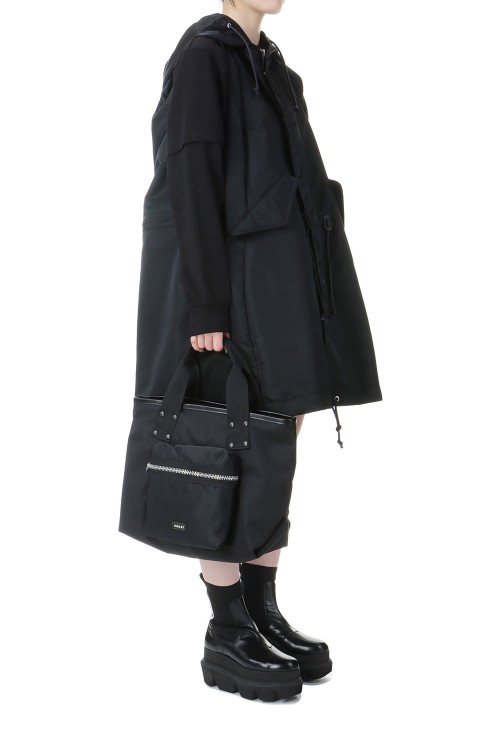sacai 25ss Pocket Tote Bag Medium - 黒 Pocket Tote Bag Medium - BLACK 001 (25-0935S) | セレクト