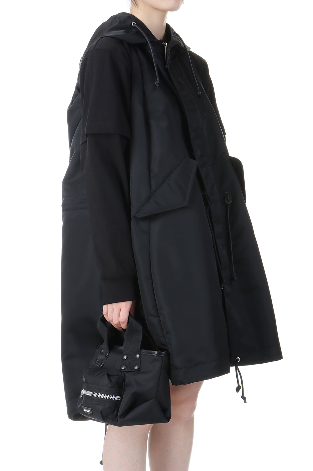 sacai 25ss Pocket Tote Bag Medium - 黒 photo627217_src.jpg