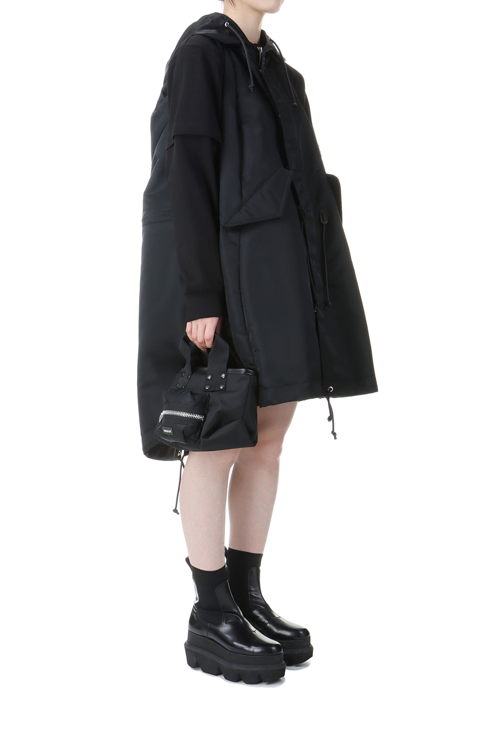 sacai サカイ Pocket Tote Bag Small ブラック　新品 Pocket Tote Bag Small | sacai Official Store サカイ オフィシャル