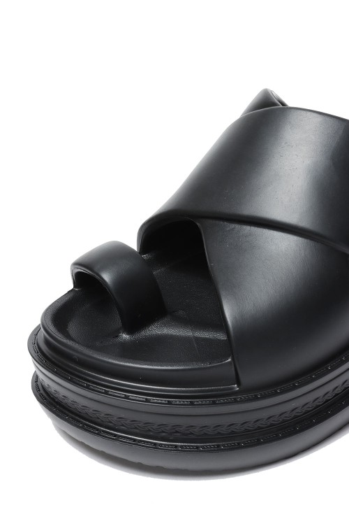 Foam Multiple Sole Sandals - BLACK 001 (25-0955S) (~Size39