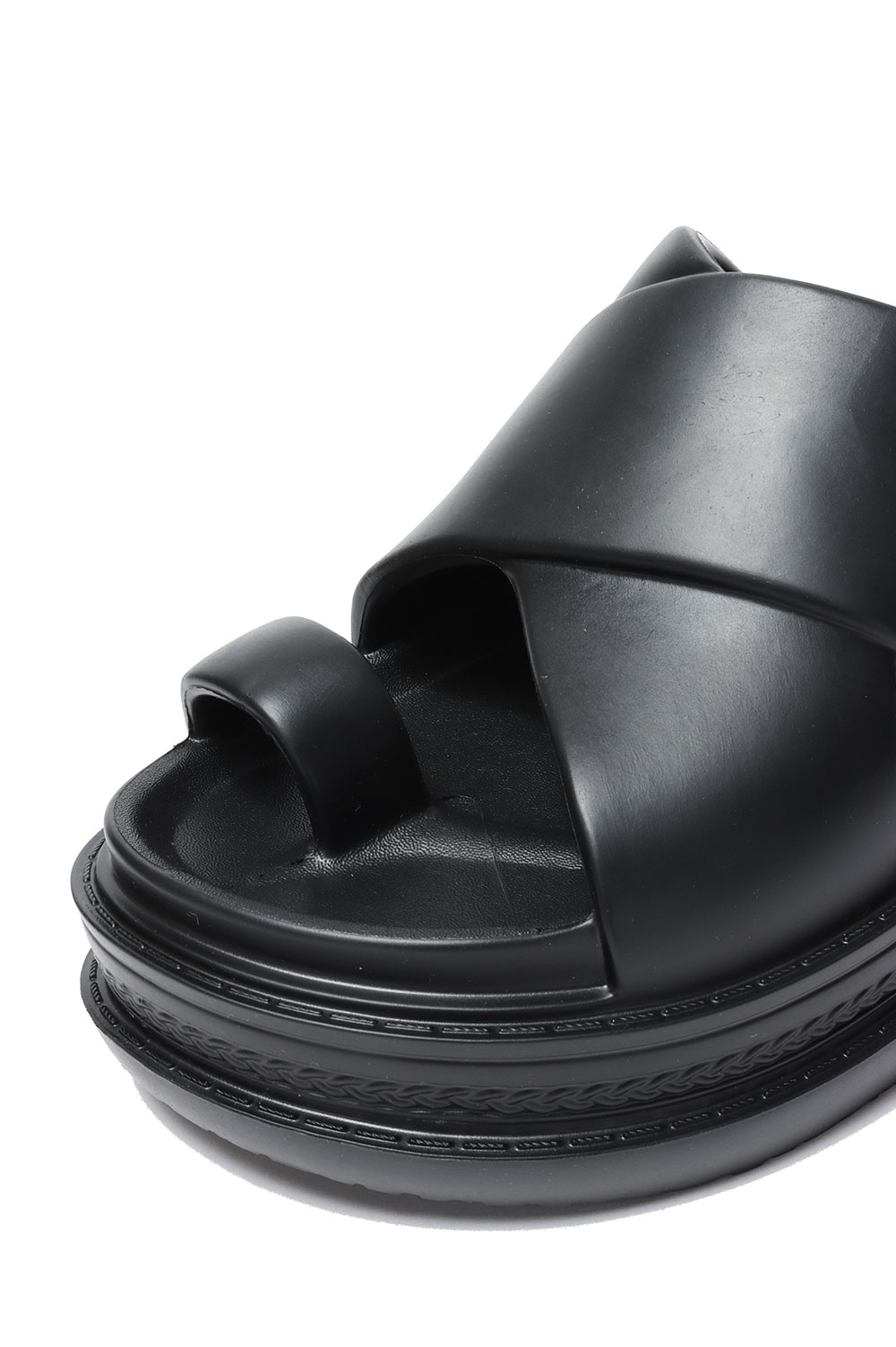 Foam Multiple Sole Sandals - BLACK 001 (25-0955S) (~Size39 Foam Multiple Sole Sandals - BLACK 001 (25-0955S) (~Size39