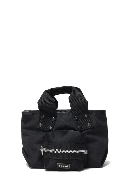 Pocket Tote Bag Small - BLACK 001 (25-0936S) | セレクト