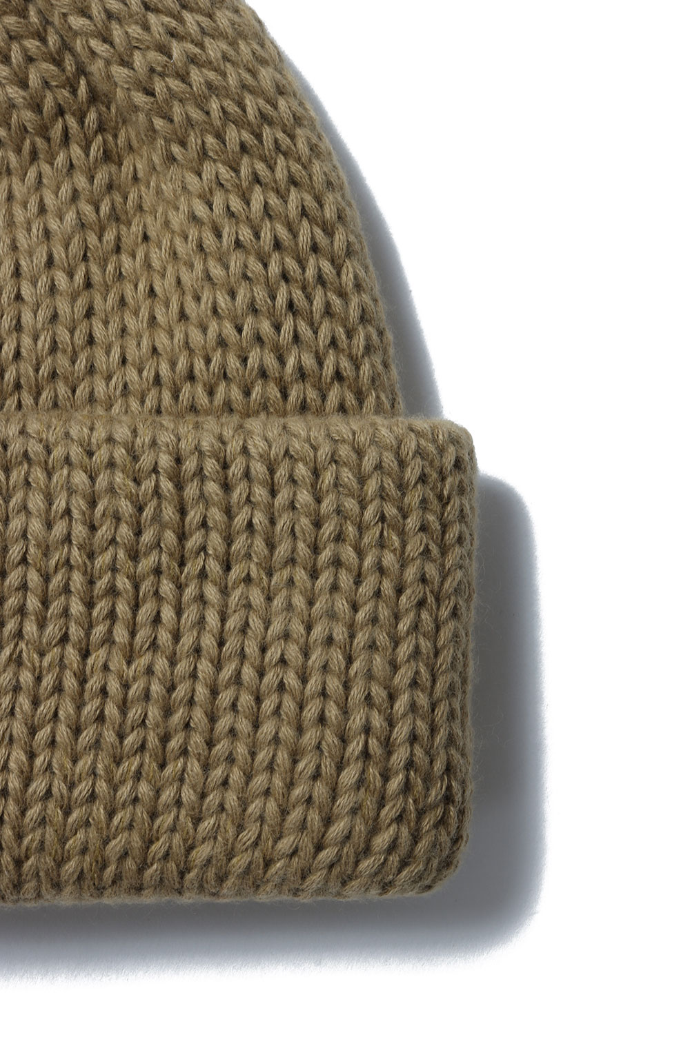 COTTON 3G STANDARD KNIT - BEIGE (NO.27200) | セレクトショップ