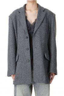 Classic Tweed Jacket - GRAY (21242115203)