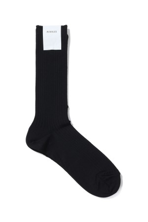GIZA HIGH GAUGE SOCKS - BLACK (A00S02SX-W)