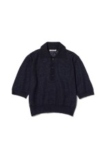 オーラリー AURALEE FLAT YARN RIB KNIT CREW NECK ZIP CARDIGAN ジップアップニット A25SC04SY AURALEE(オーラリー) FLAT YARN RIB KNIT CREW NECK ZIP