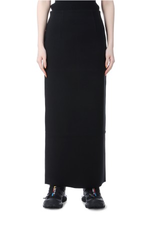 スカート AURALEE Double face knit skirt Black AURALEE Double Face Knit Skirt in Black | Lyst