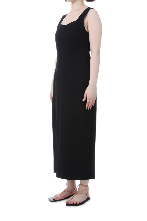 AURALEE HARD TWIST SMOOTH DRESS 黒 サイズ0 AURALEE HARD TWIST SMOOTH DRESS 黒 サイズ0