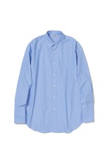 SUVIN HIGH COUNT CLOTH STRIPE SHIRT - LIGHT BLUE STRIPE